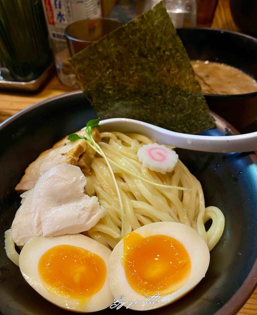 銀座朧月 拉麵推薦 濃厚魚介豚骨沾麵 東京美食 tpkyo