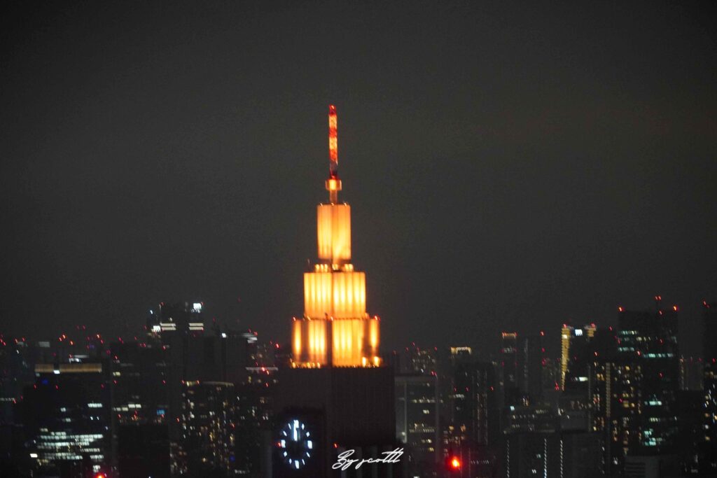 東京都市政廳展望室45樓免費夜景