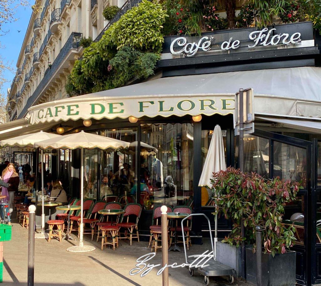 花神咖啡館 Café de Flore 左岸咖啡 百年咖啡廳