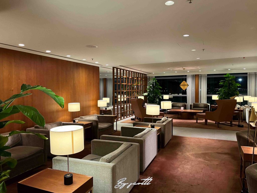 香港赤鱲角機場 國泰航空 玉衡堂頭等貴賓室 The Pier First Class Lounge 客廳