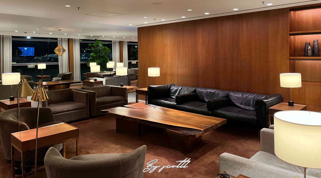 香港赤鱲角機場 國泰航空 玉衡堂頭等貴賓室 The Pier First Class Lounge 客廳