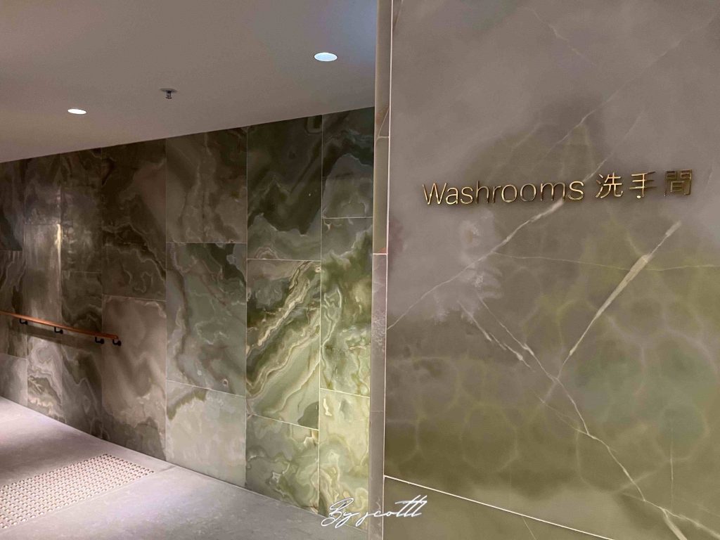 香港赤鱲角機場 國泰航空 玉衡堂頭等貴賓室 The Pier First Class Lounge Washroom 洗手間