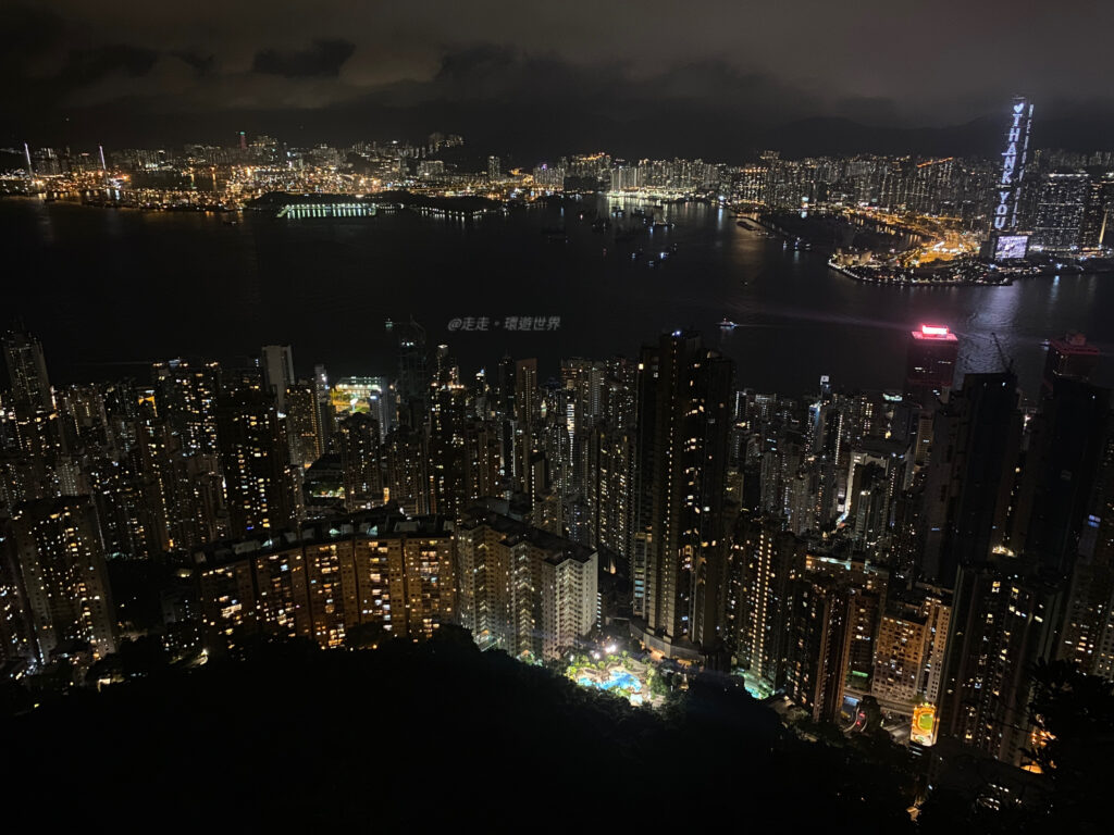 盧吉道步道夜景