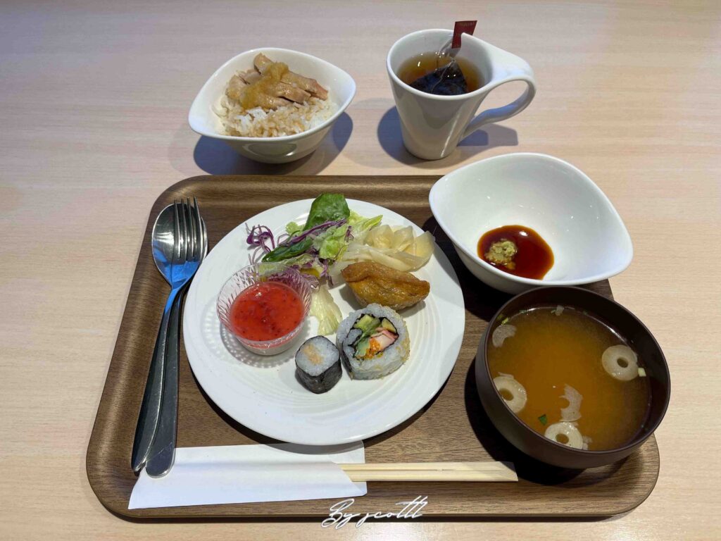 成田機場貴賓室 食物